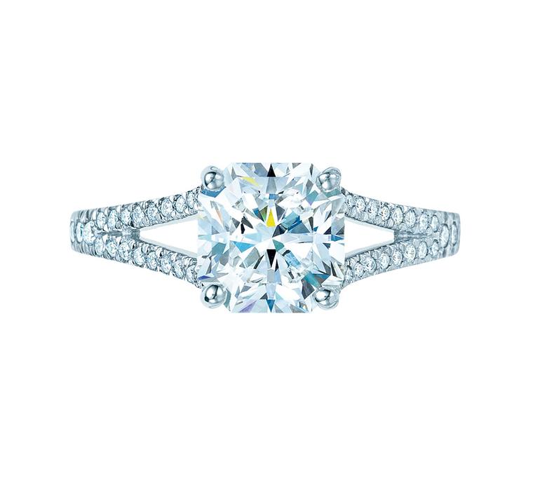 Lucida tiffany engagement ring top
